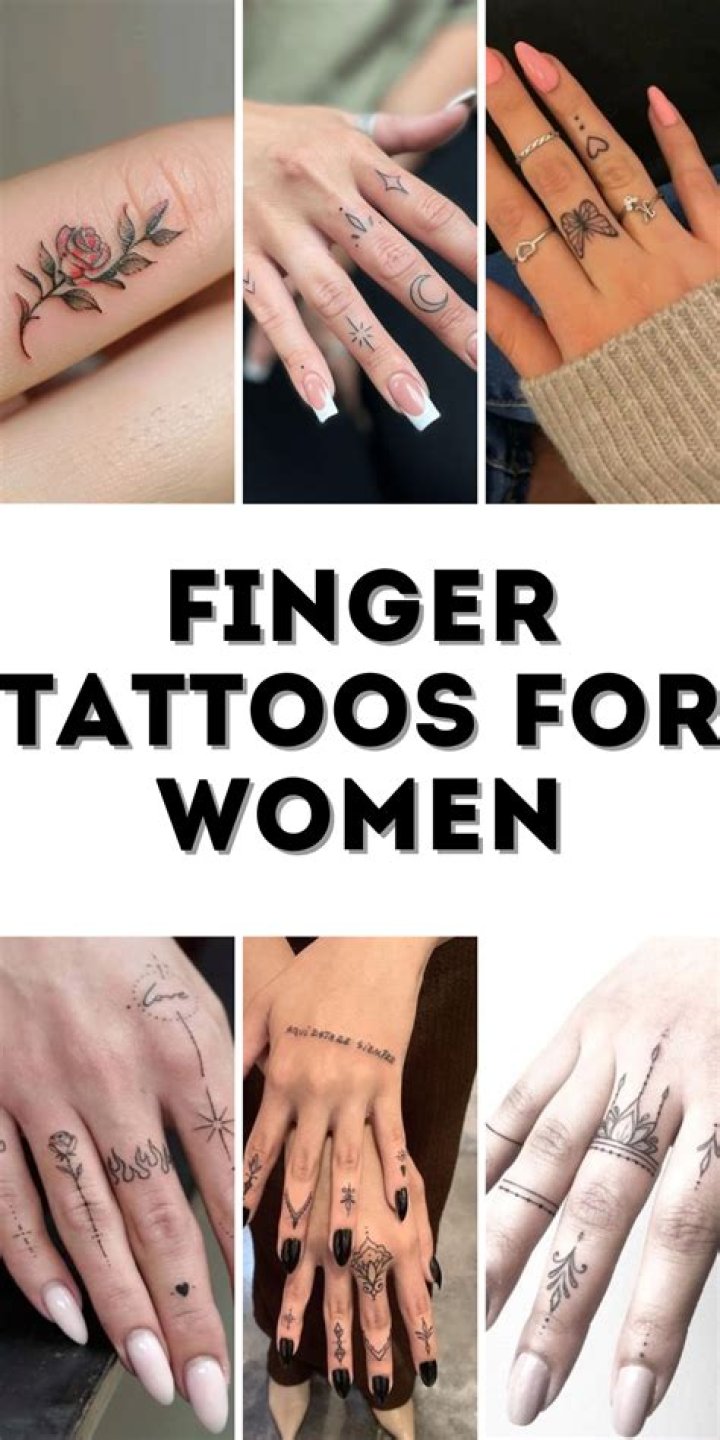 Unveiling The Allure Of Classy Women's Finger Tattoos