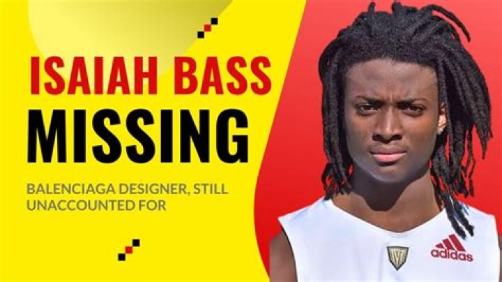Where Is Isaiah Bass? Uncovering His Football Journey