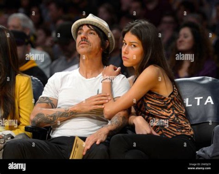 Young Love: Anthony Kiedis And His 19-Year-Old Girlfriend